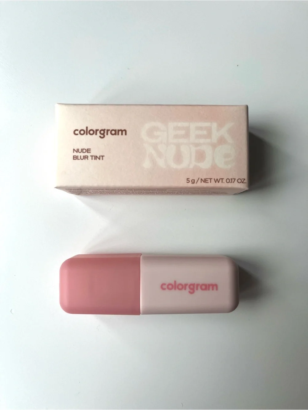 Colorgram Nude Blur Lip + Cheek Tint 02 Charming Pink NWT